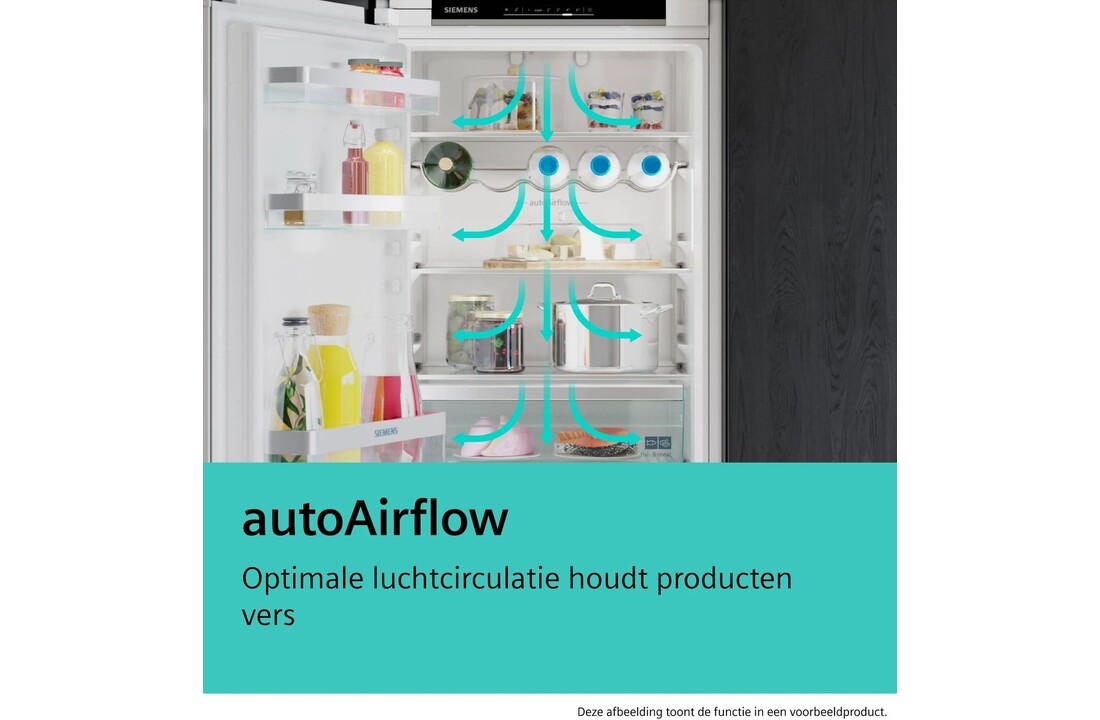 Siemens KI86VVSE0 - Inbouw koel-vriescombinatie