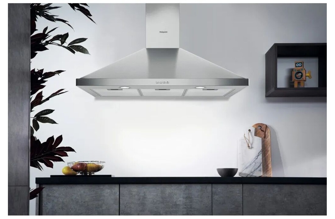 Hotpoint PHPN9.5FLMX/1 - Wandschouw afzuigkap