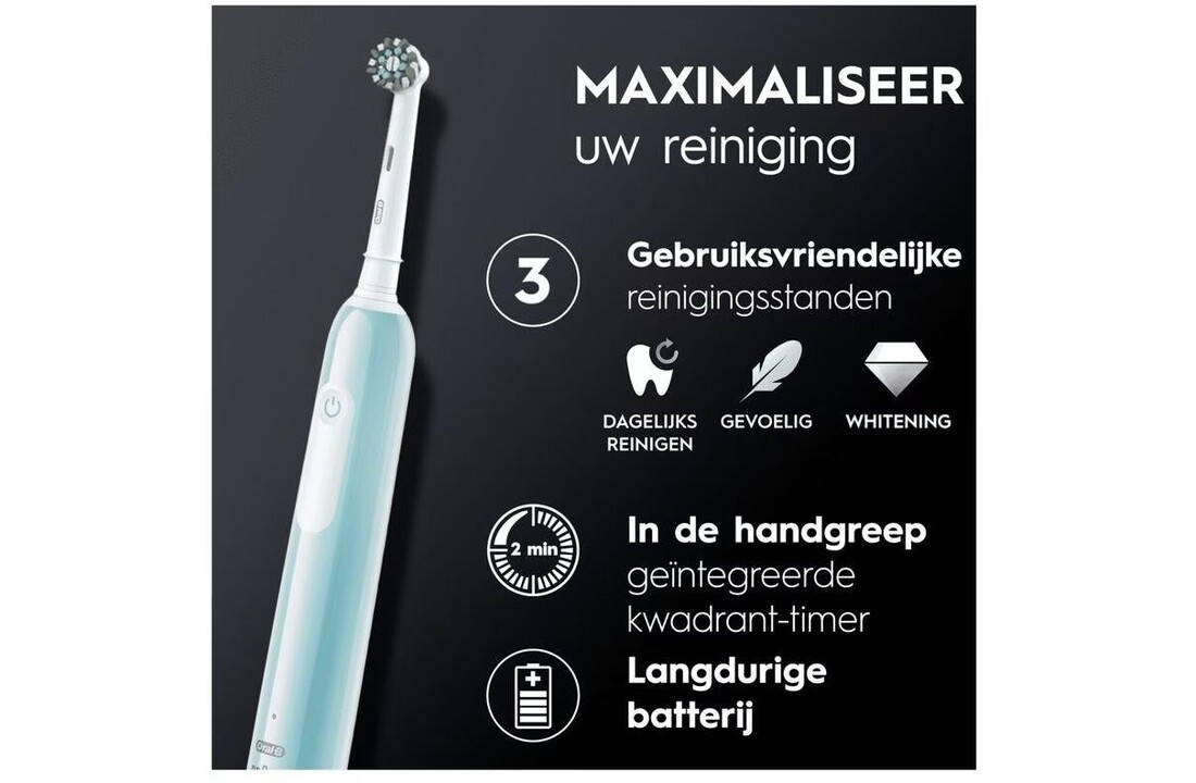 Oral-B Pro Series 1 Caribbean Blue - Elektrische tandenborstel