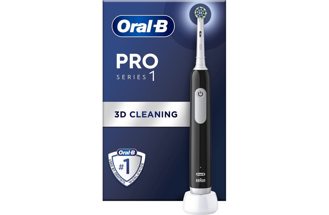 Oral-B PRO 1 Series Black - Elektrische tandenborstel