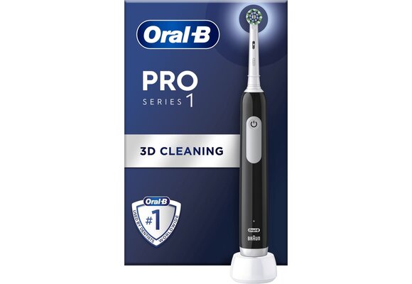Oral-B PRO 1 Series Black - Elektrische tandenborstel