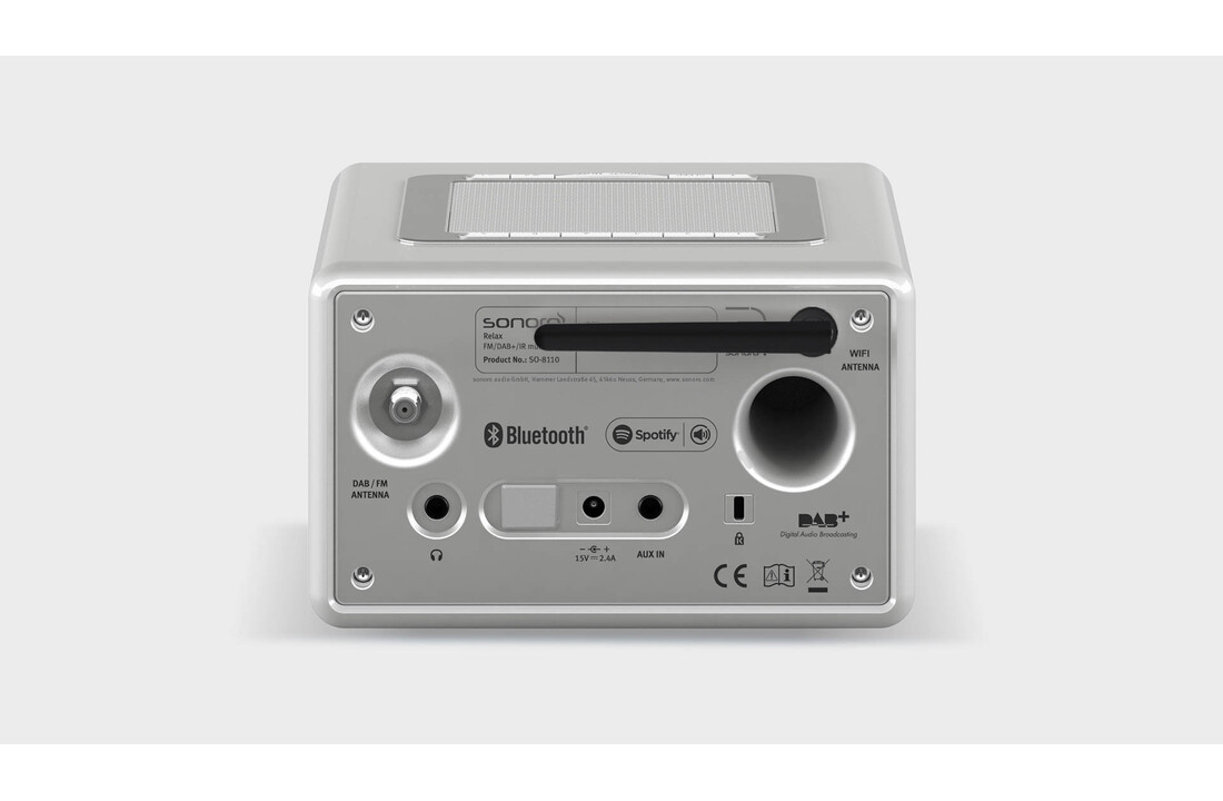 Sonoro RELAX X Zilver - Radio