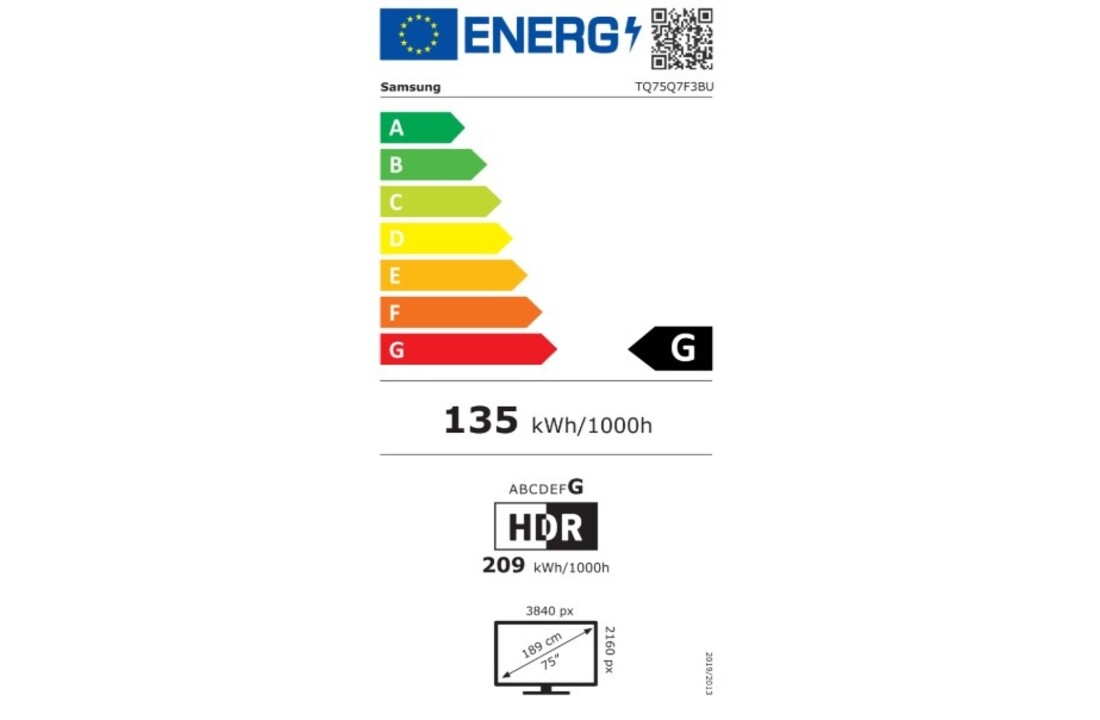 Samsung QLED 4K 75Q7F3 (2025) - QLED TV
