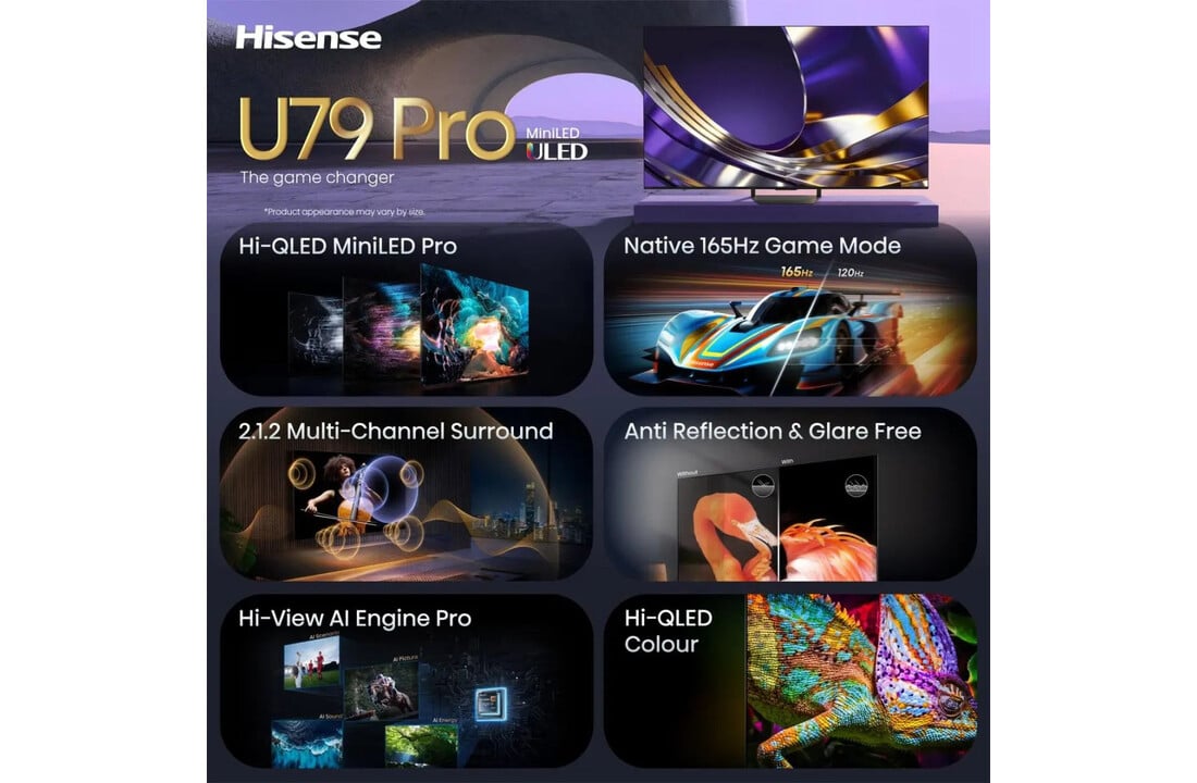 Hisense 65U79S PRO - Mini-LED TV