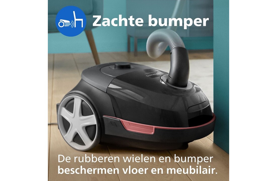 Philips 6000 Series XD6142/12 - Stofzuiger met zak