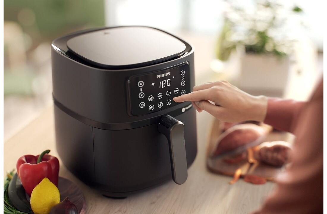Philips Airfryer XXL Connected HD9285/93 + bakvorm - Airfryer