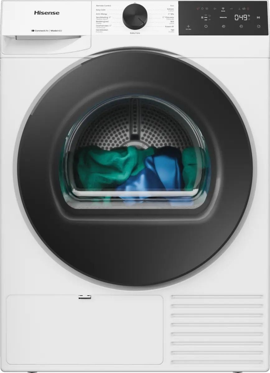 Hisense DH3E900BWCB - Warmtepompdroger