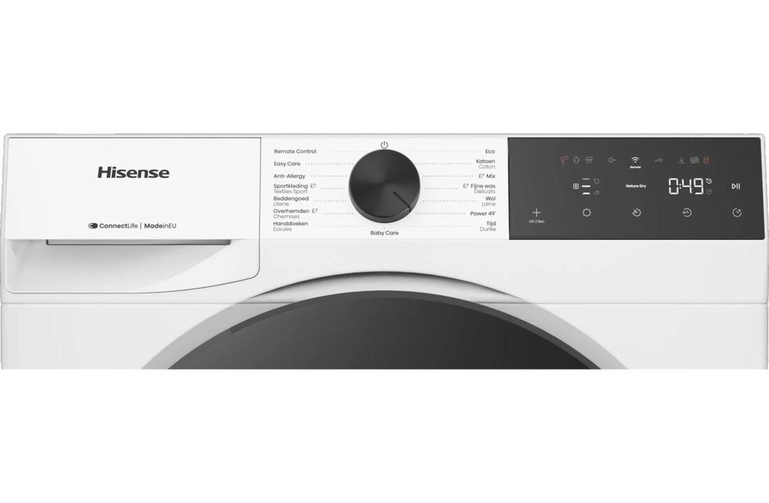 Hisense DH3E900BWCB - Warmtepompdroger