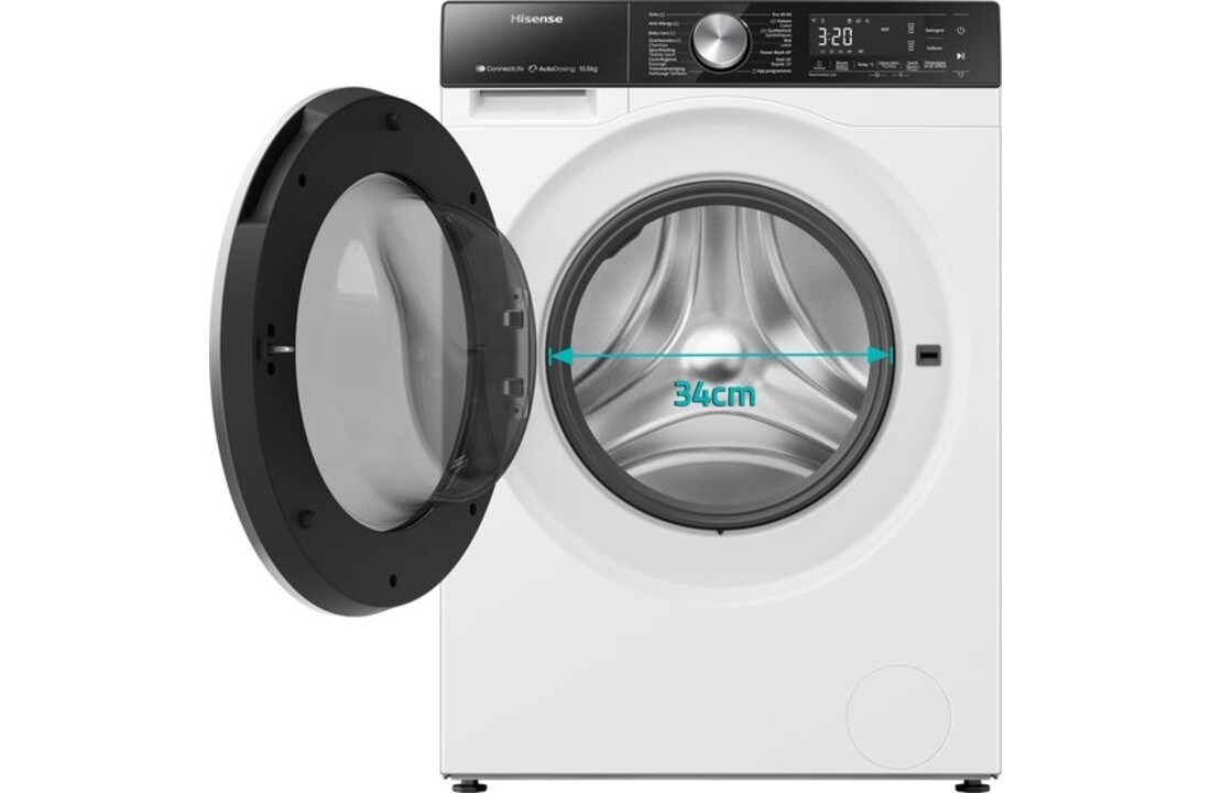 Hisense WF5S1045BW - Wasmachine