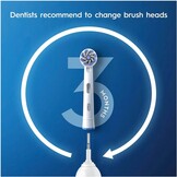 Oral-B Pro 3 3300 Sensitive Clean Wit - Elektrische tandenborstel