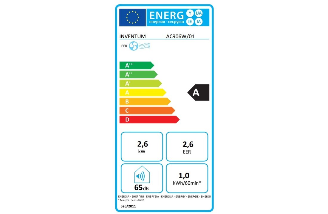 Inventum AC906W - Mobiele airco