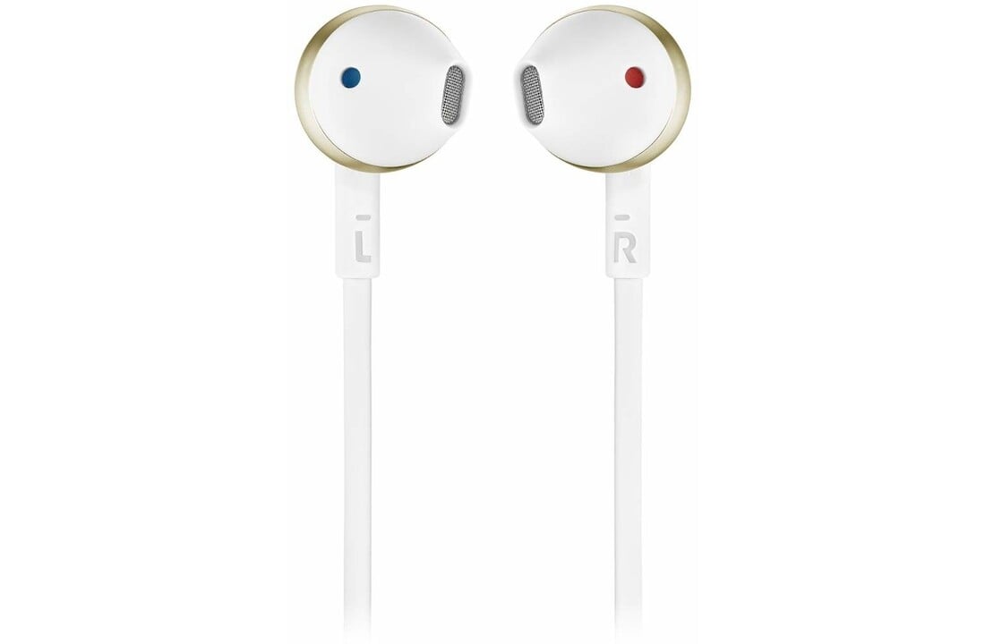 JBL T205 BT (Wit/Goud) - Draadloze oordopjes