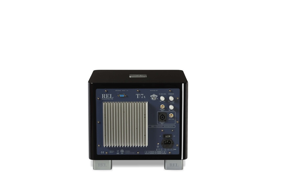 REL T7x Zwart - Subwoofer