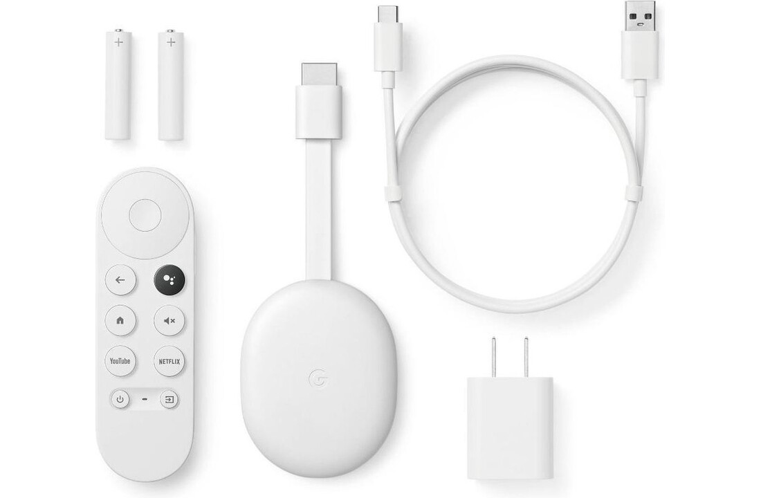 Google Chromecast met Google TV 4K (GA01919-DE) - Mediaspeler