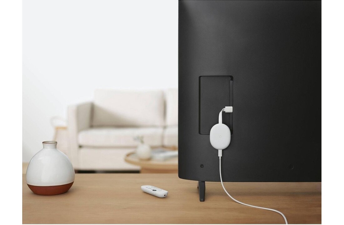 Google Chromecast met Google TV 4K (GA01919-DE) - Mediaspeler