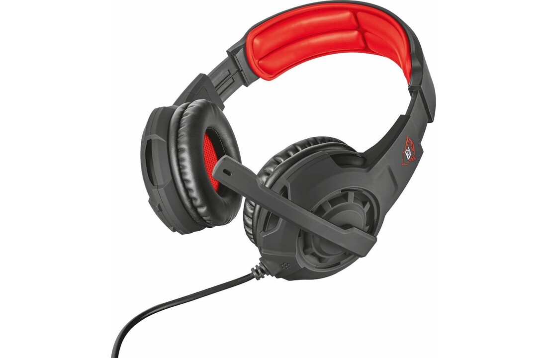 Trust GXT 310 Radius (Zwart/Rood) - Gaming headset