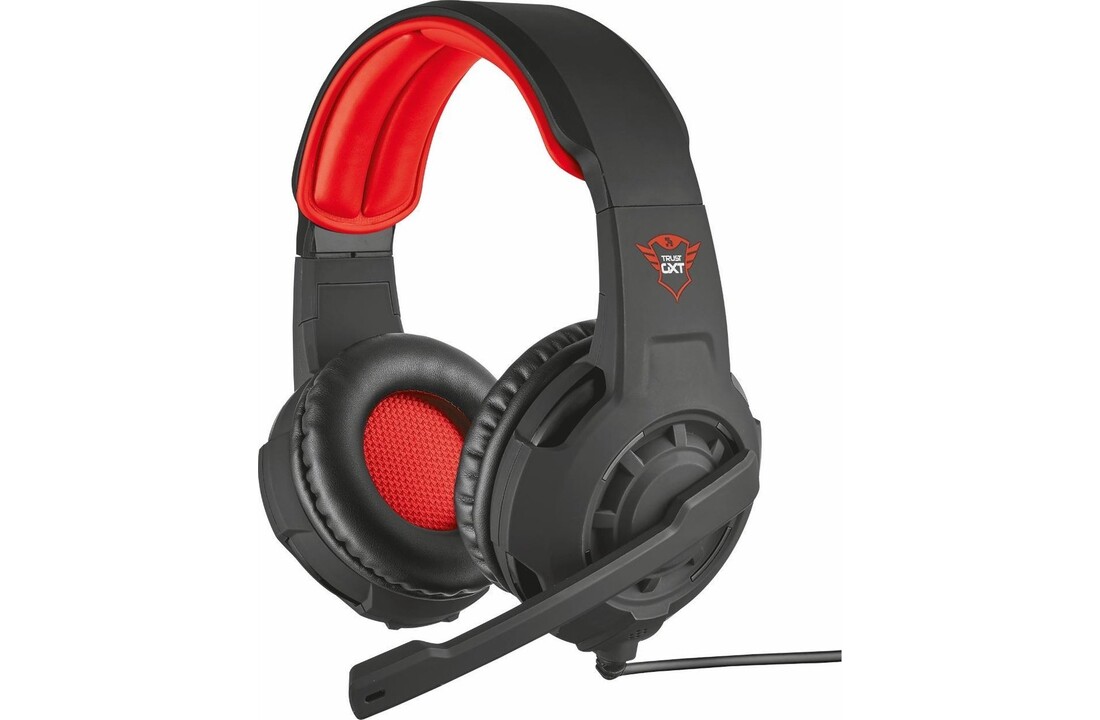 Trust GXT 310 Radius (Zwart/Rood) - Gaming headset