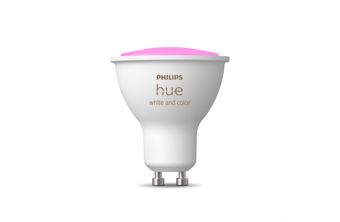 Philips Hue 1x GU10 4.3W Color Ambiance Single Pack - Slimme lamp