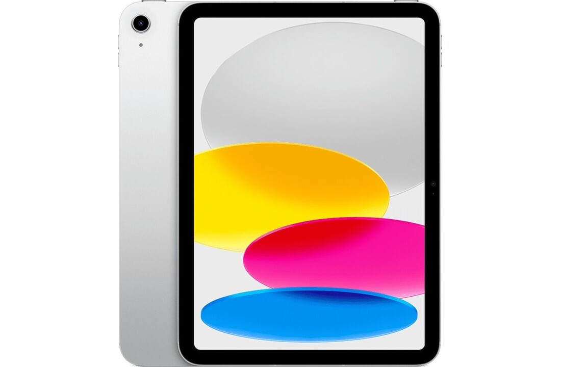 Apple iPad (2022) Wi-Fi 64GB Zilver MPQ03NF/A - Tablet