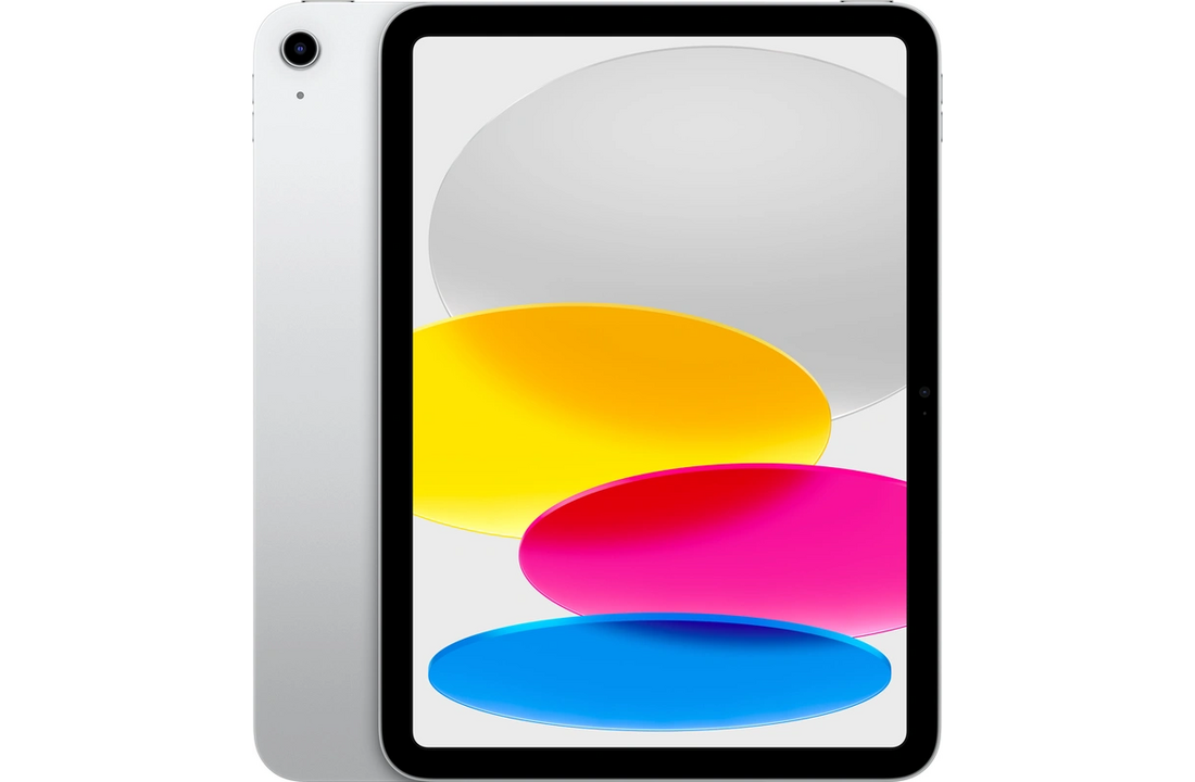 Apple iPad (2022) Wi-Fi 64GB Zilver MPQ03NF/A - Tablet