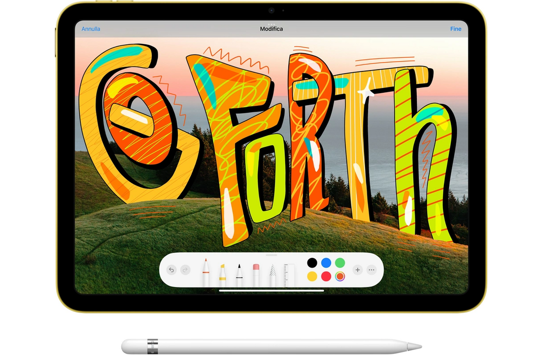 Apple iPad (2022) Wi-Fi 64GB Zilver MPQ03NF/A - Tablet