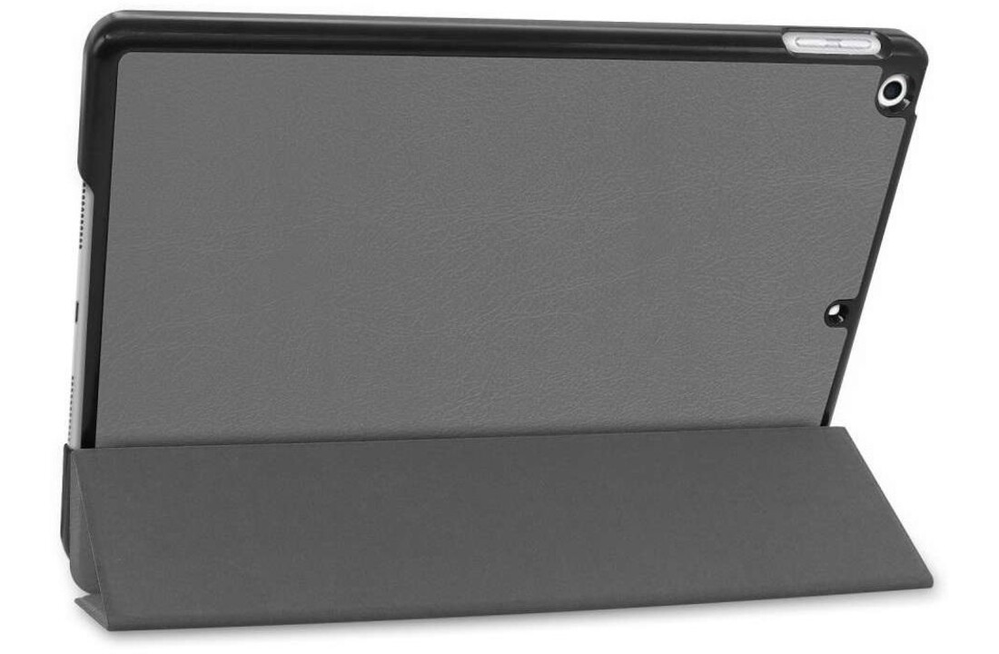 Just in Case Smart Tri-Fold Case - Apple iPad 10.2 - Grijs - Tablethoes