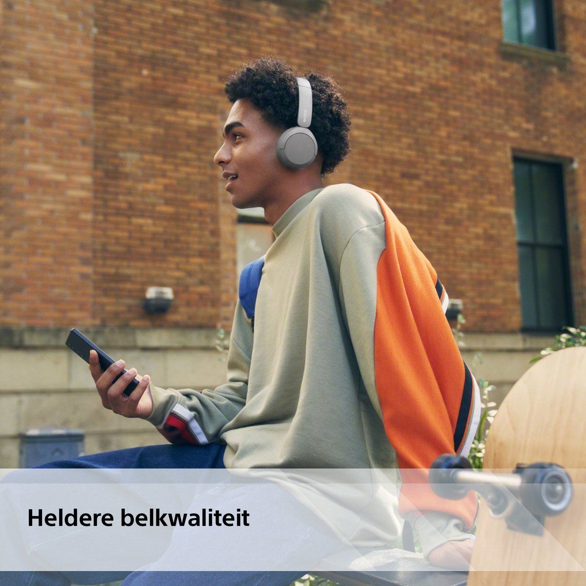 Sony WH-CH520 Wit - Draadloze koptelefoon