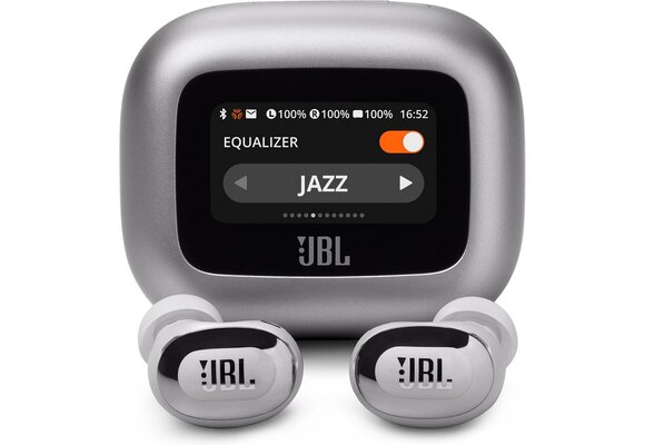 JBL Live Buds 3 Zilver - Draadloze oordopjes