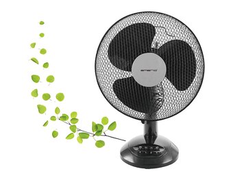 Emerio FN-114202.1 Zwart - Tafelventilator