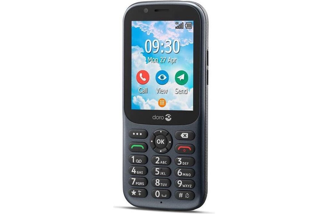 Doro 730X 4G Zwart - Senioren telefoon