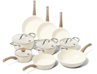 Cook & Pan Go Ivory 9-delige Pannenset