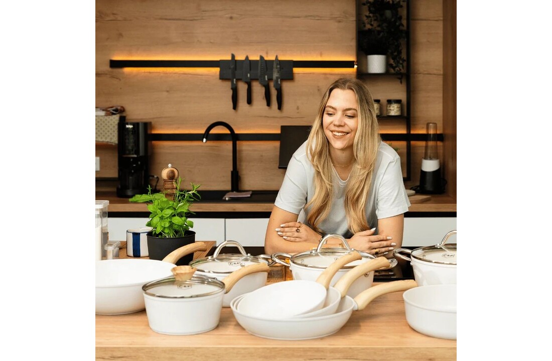 Cook & Pan Go Ivory 9-delige Pannenset
