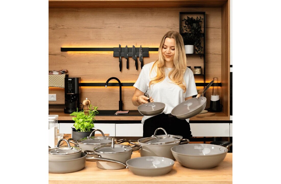 Cook & Pan Taupe of Mind Koekenpan 28 cm