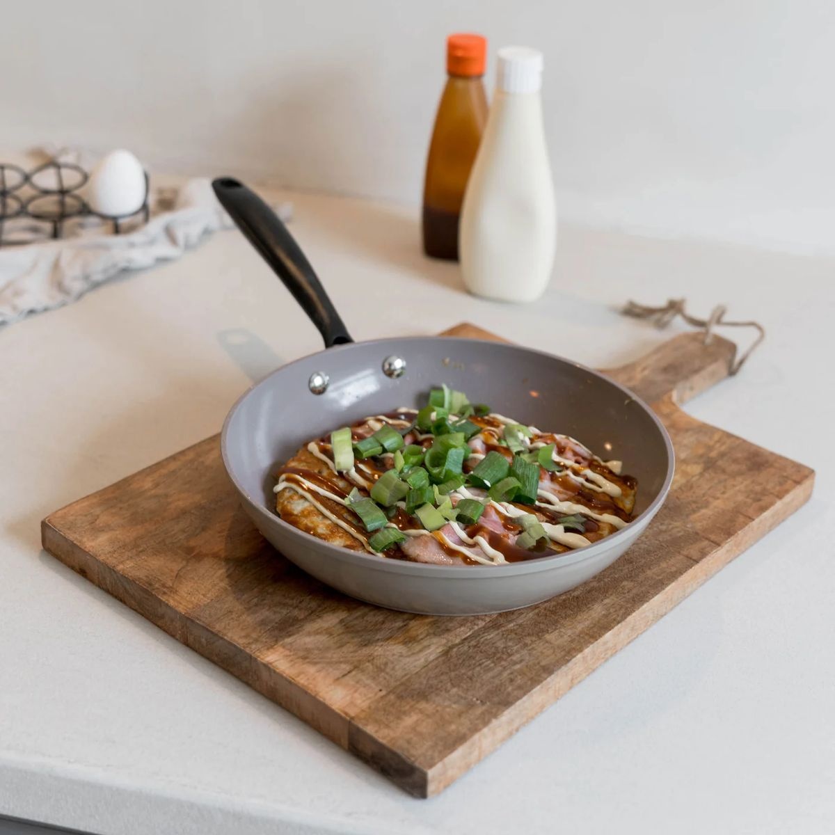 Cook & Pan Taupe of Mind 3-delige Koekenpannenset