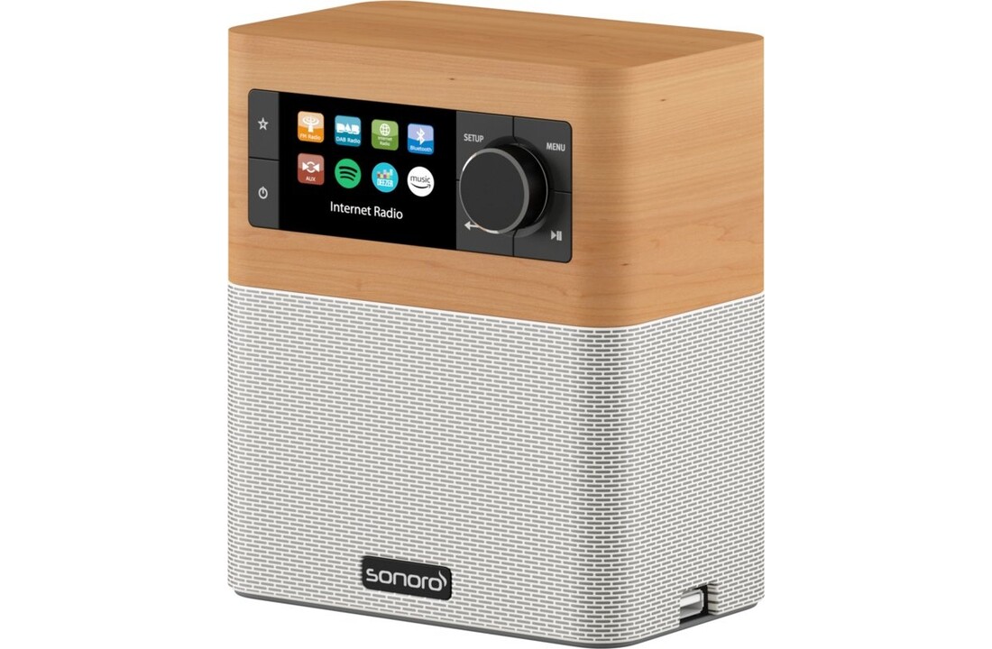 Sonoro Stream SO-410 V2 Maple/Wit - Radio