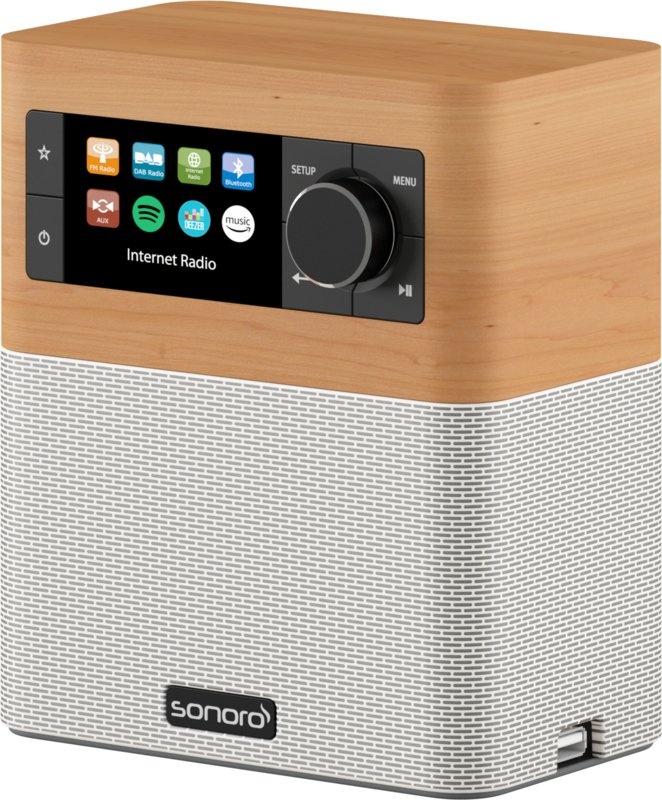 Sonoro Stream SO-410 V2 Maple/Wit - Radio
