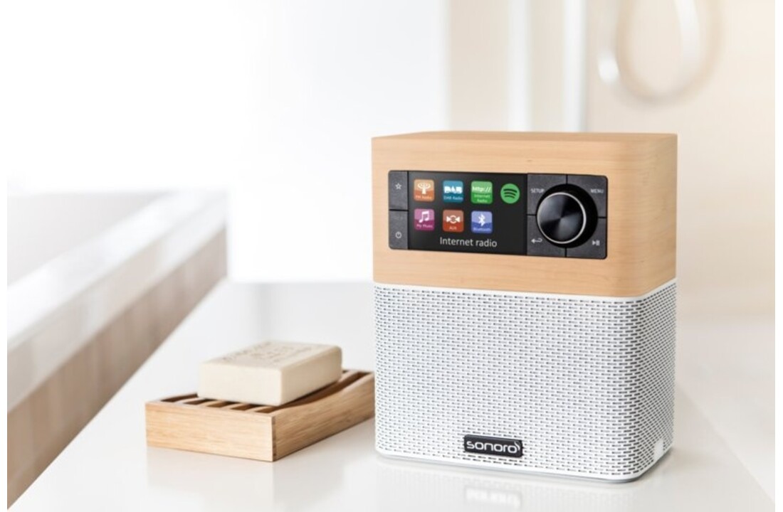 Sonoro Stream SO-410 V2 Maple/Wit - Radio