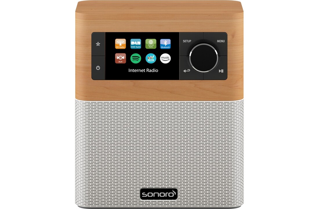 Sonoro Stream SO-410 V2 Maple/Wit - Radio