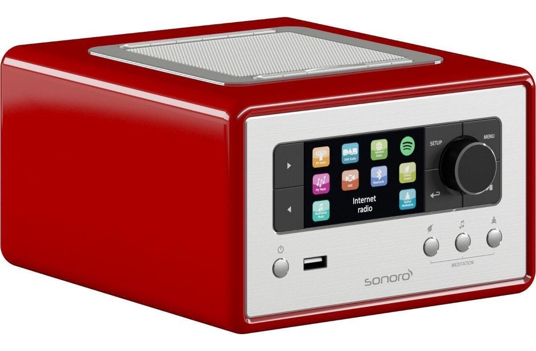 Sonoro RELAX 810 V2 Rood - Radio