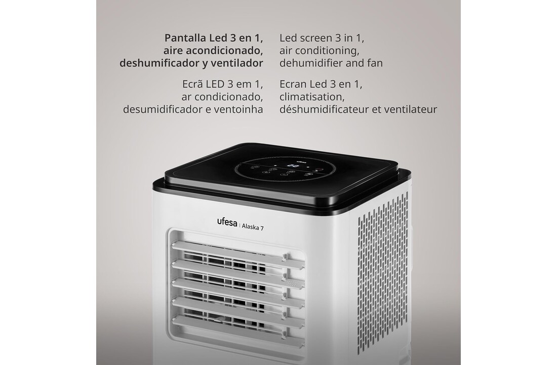 Ufesa Alaska 7 - Mobiele airco 7000 BTU.