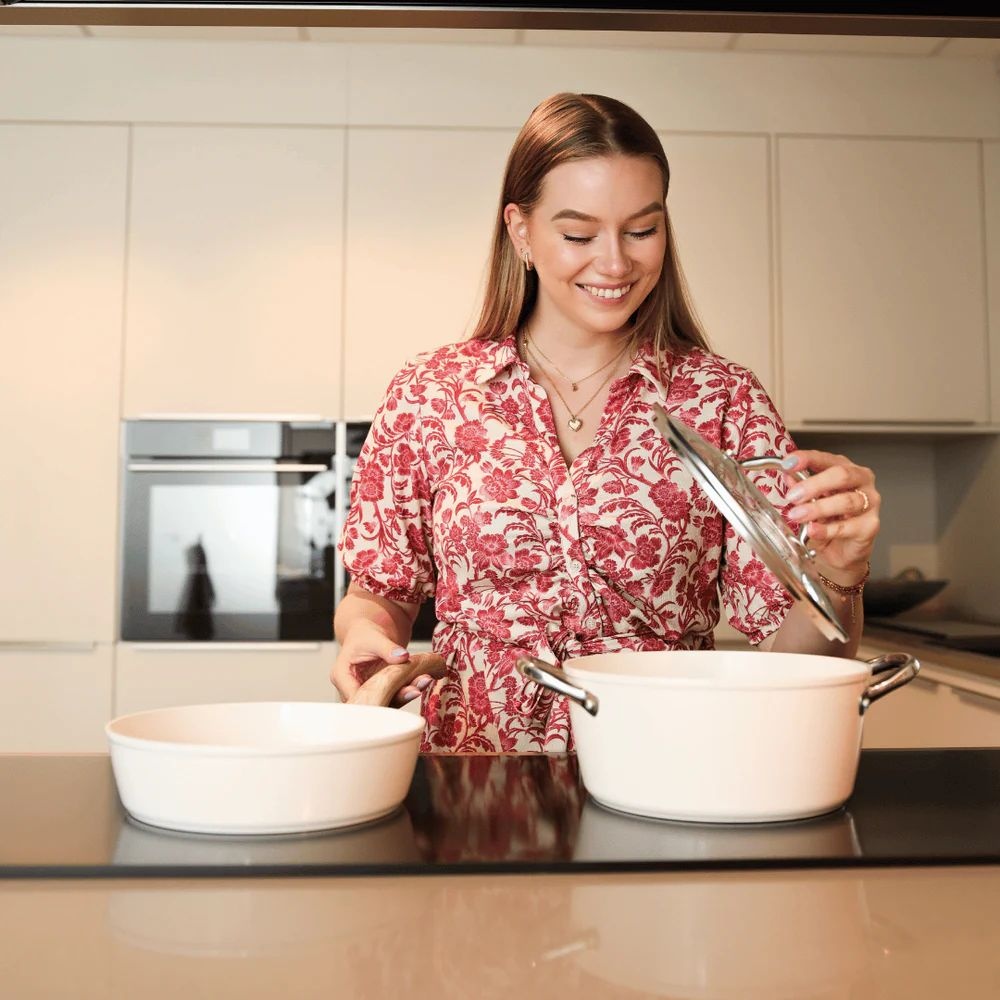 Cook & Pan Go Ivory Koekenpannenset 3-delig