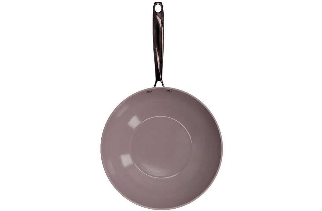 Cook & Pan Taupe of Mind Wokpan 30 cm