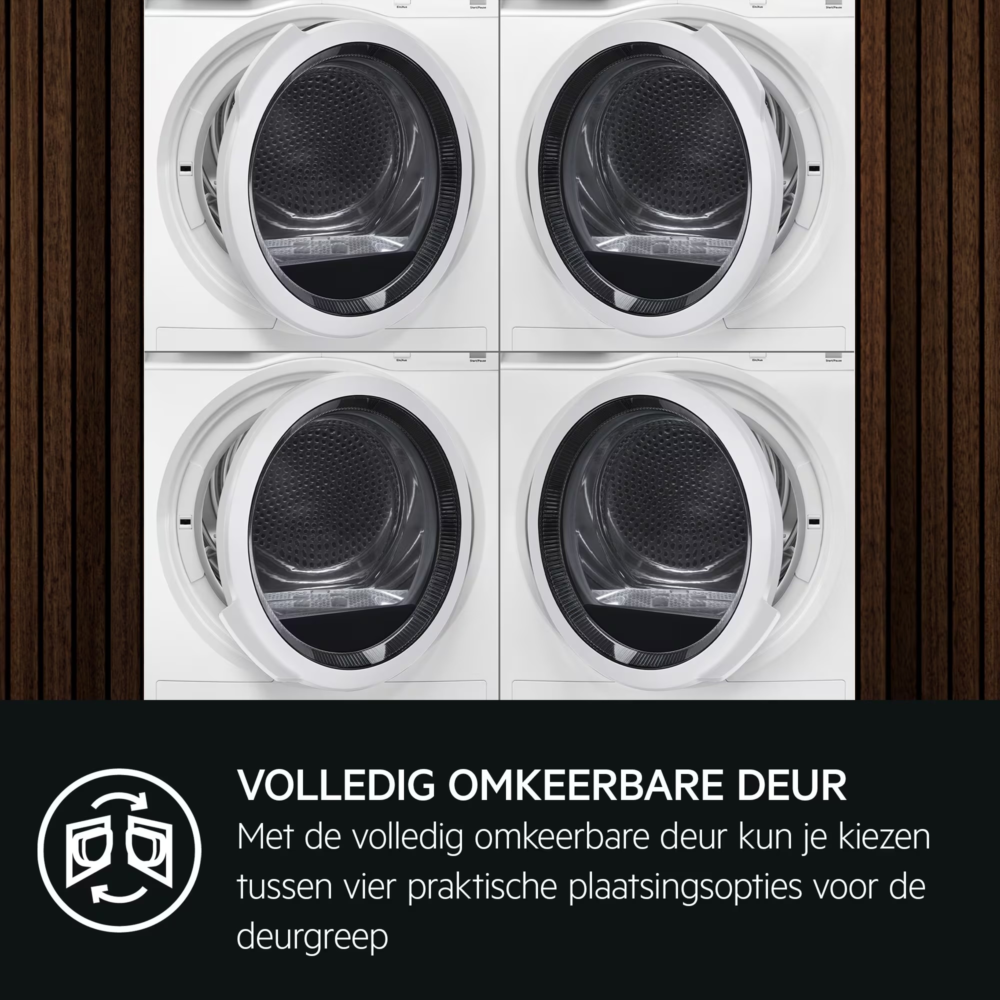 AEG TR71AACHEN 7000 Serie SensiDry - Warmtepompdroger.