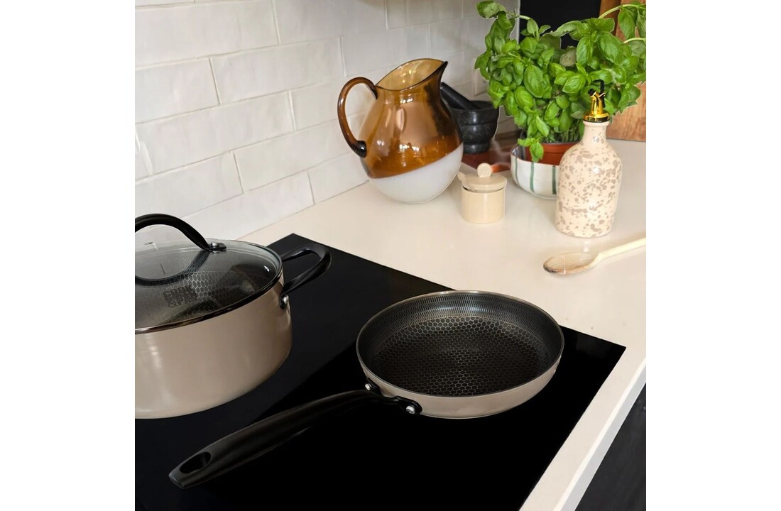 Cook & Pan Taupe of Mind Honey Koekenpan 24 cm