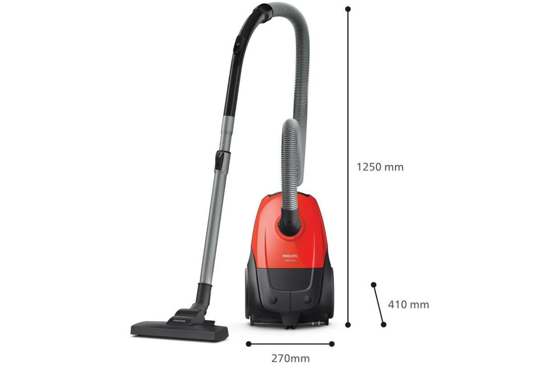 Philips 1000 Series XD1111/10 - Stofzuiger met zak