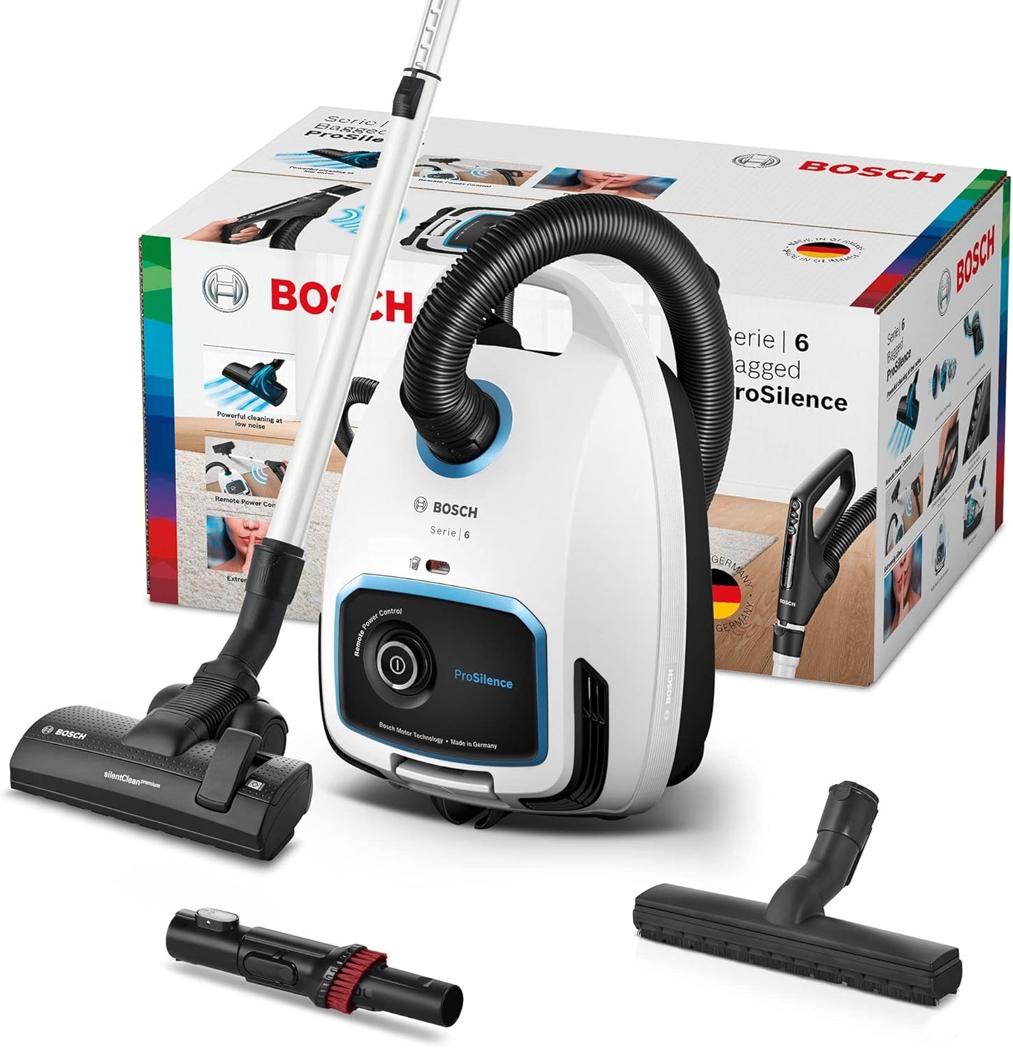 Bosch Serie 6 BGL6SIL1L ProSilence - Stofzuiger zonder zak