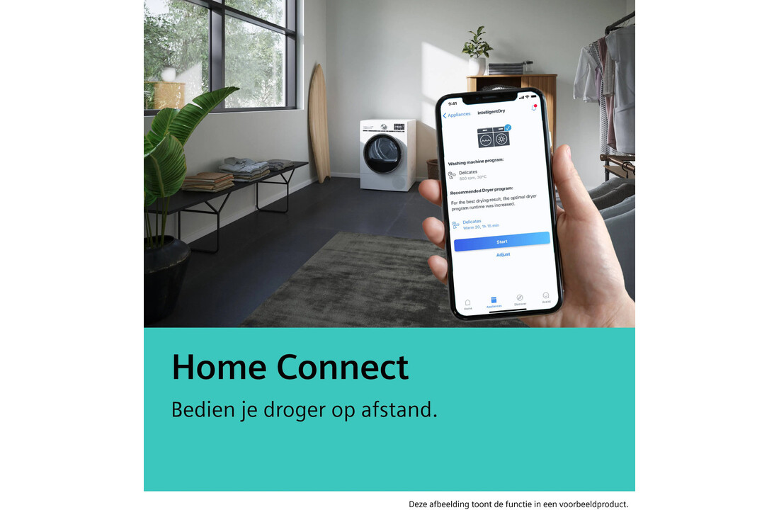 Siemens iQ700 WQ46B2CENL extraKlasse - Warmtepompdroger