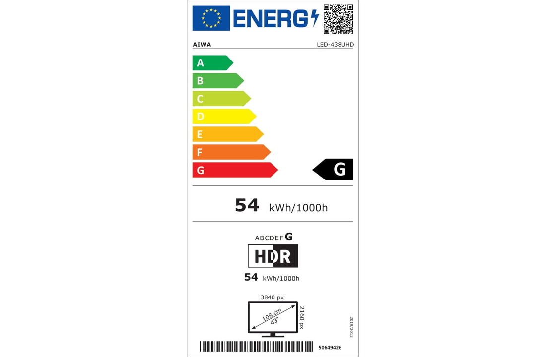 Aiwa LED-438UHD - LED TV