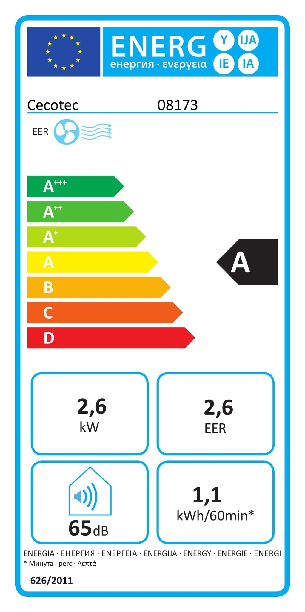 Cecotec ForceClima 9100 - Mobiele airco