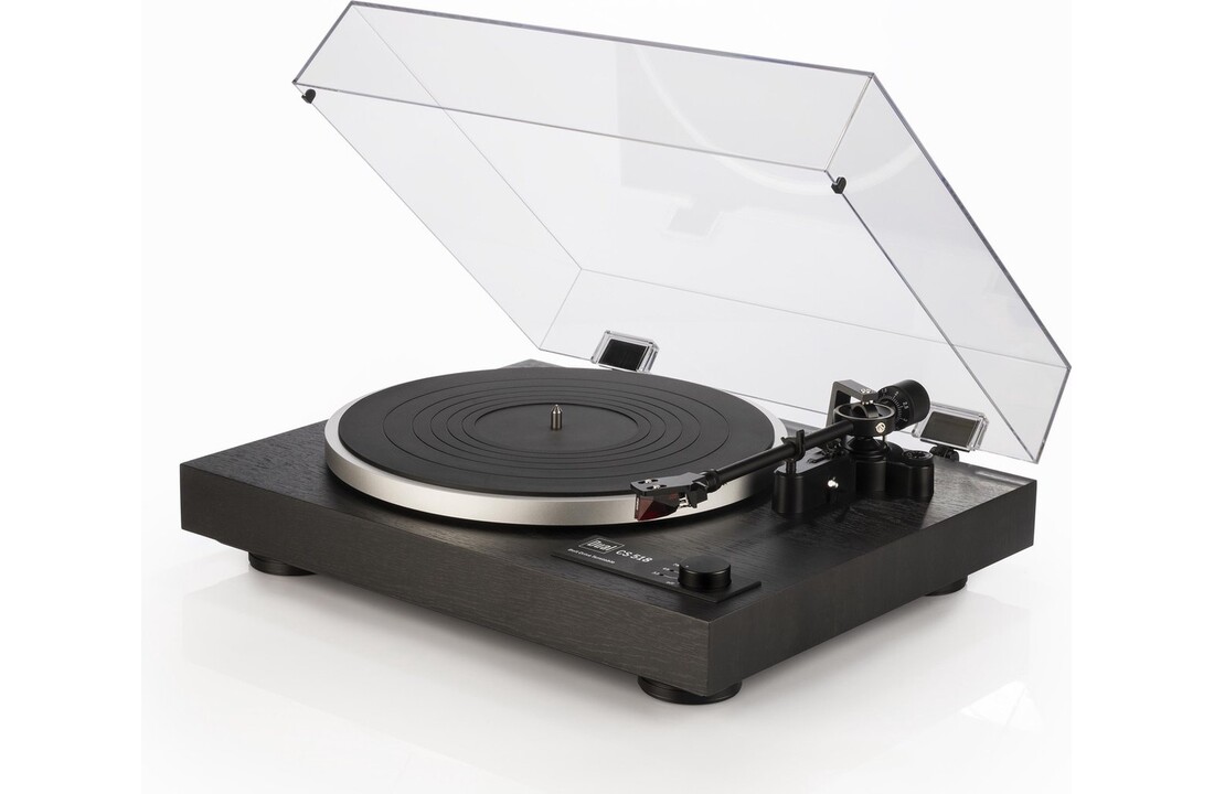 Dual CS 518 Zwart - Platenspeler
